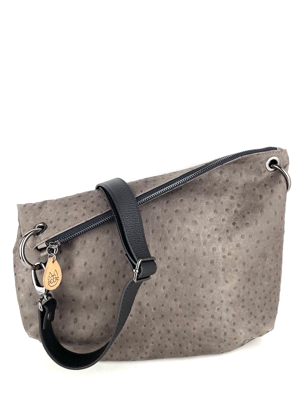 borsa-tracolla-mezzaluna-piccola-pelle-marrone-stampa-struzzo-0002